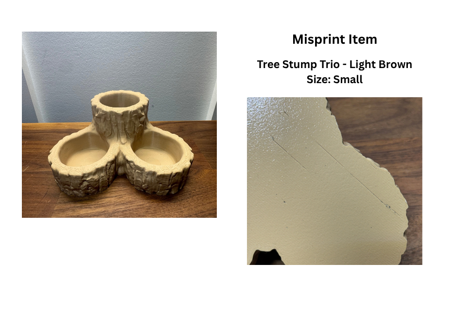 Misprints & Overstock - Miscellaneous Climbs, Hides, Etc