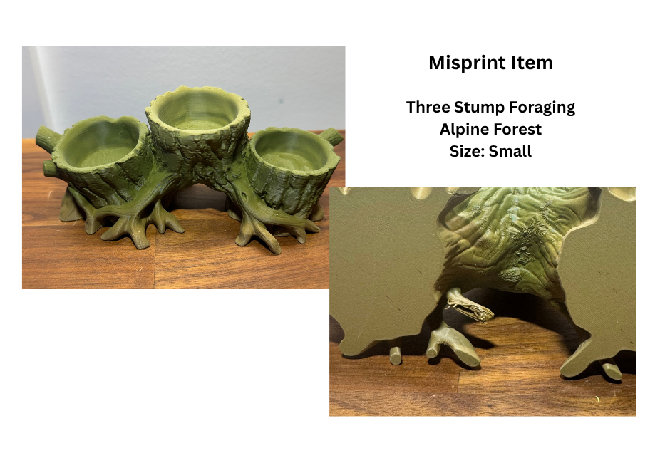 Misprints & Overstock - Miscellaneous Climbs, Hides, Etc