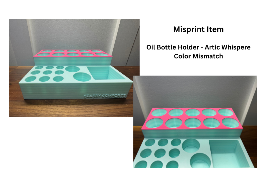 Misprints & Overstock - Hermit Crab Oil Bottle Holder Organizer