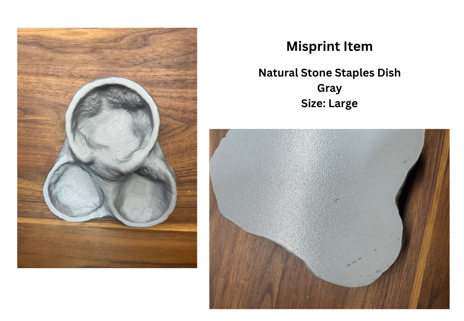 Misprints & Overstock - Miscellaneous Dishes