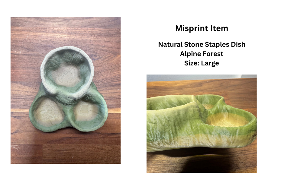 Misprints & Overstock - Miscellaneous Dishes