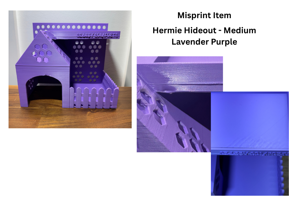 Misprints & Overstock - Miscellaneous Climbs, Hides, Etc