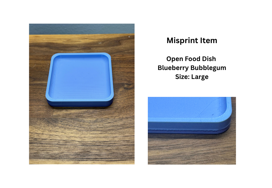 Misprints & Overstock - Miscellaneous Dishes