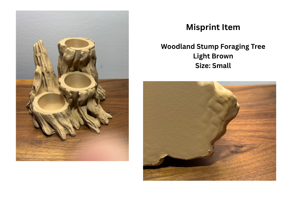 Misprints & Overstock - Miscellaneous Climbs, Hides, Etc