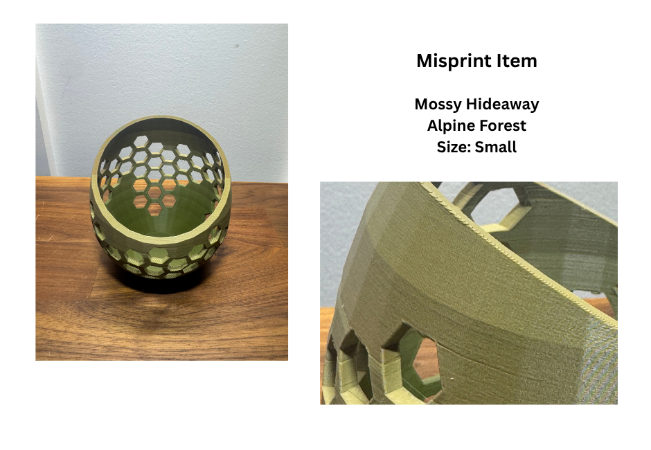 Misprints & Overstock - Miscellaneous Climbs, Hides, Etc