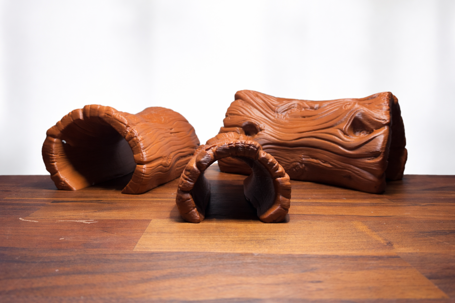 Tree Trunk Tunnel Hides for Hermit Crabs Reptiles and Small Critters | 3 Sizes Avaialble