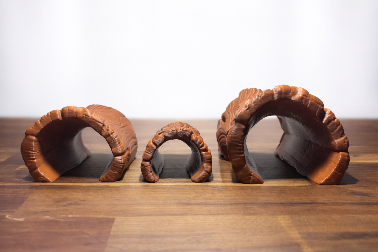 Tree Trunk Tunnel Hides for Hermit Crabs Reptiles and Small Critters | 3 Sizes Avaialble