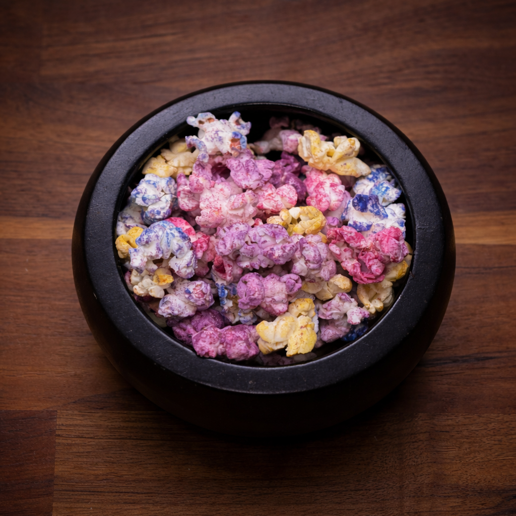 Rainbow Popcorn Hermit Crab Snack Mix