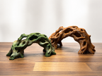 Twisted Driftwood Bridge – 3D Printed PLA Climb Hide Foraging Bridge