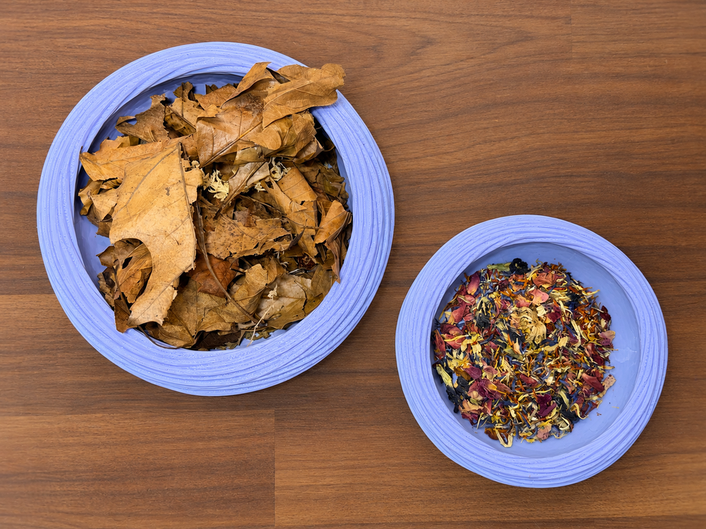Hermit Crab Foraging Dish | Bird's Nest Textured PLA Staples Bowl