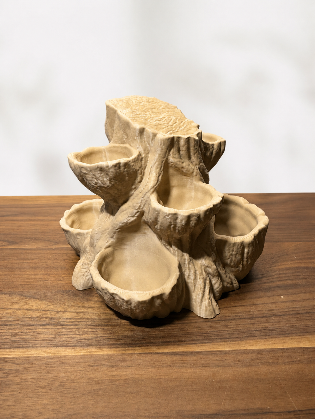 Stump Snack Station | 3D Printed Enrichment Bowl |Food & Treat Holder