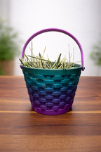 Hermit Crab Easter Basket Gift Set | Basket with Treats, Rabbit Dish and Flower Dish