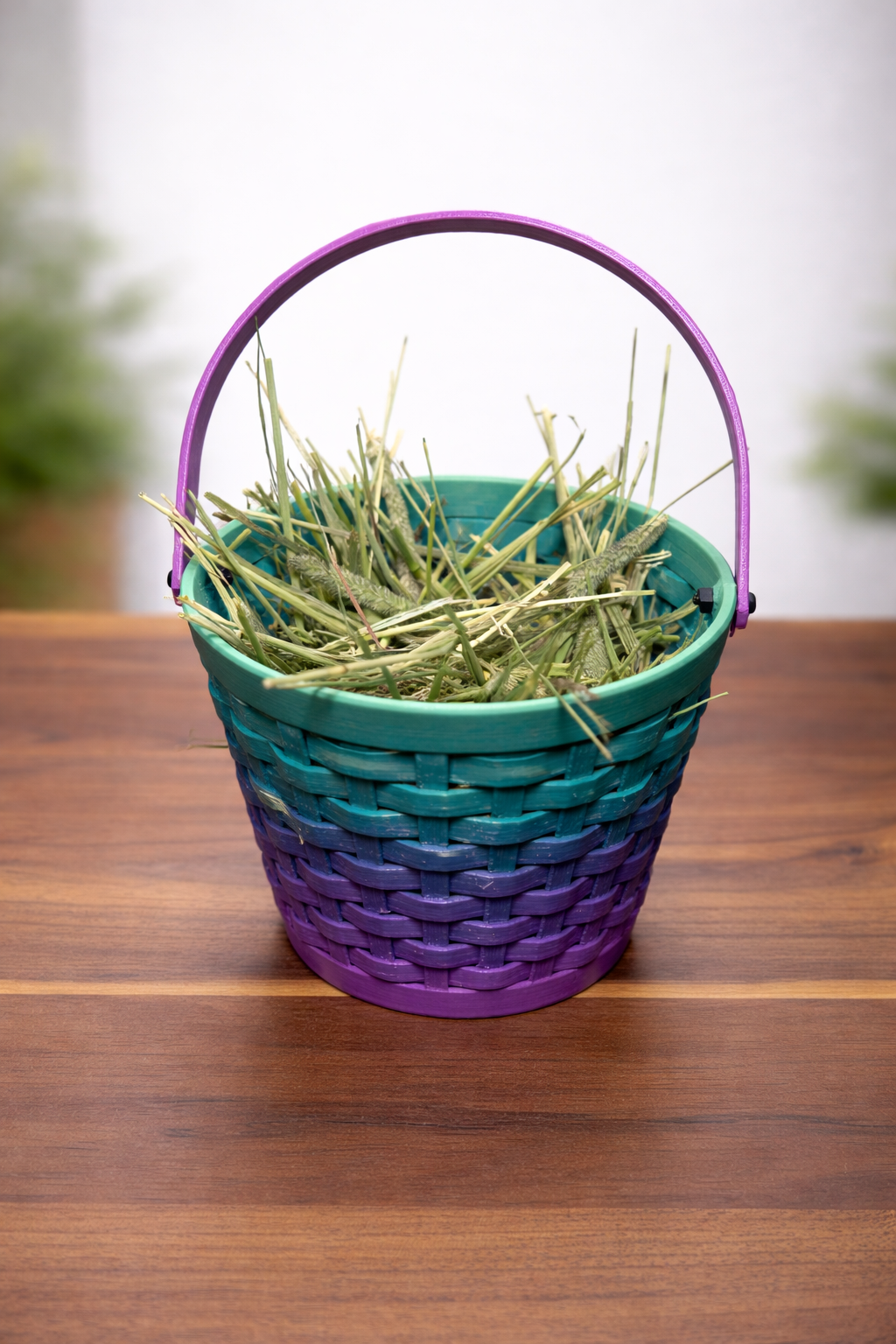 Hermit Crab Easter Basket Gift Set | Basket with Treats, Rabbit Dish and Flower Dish