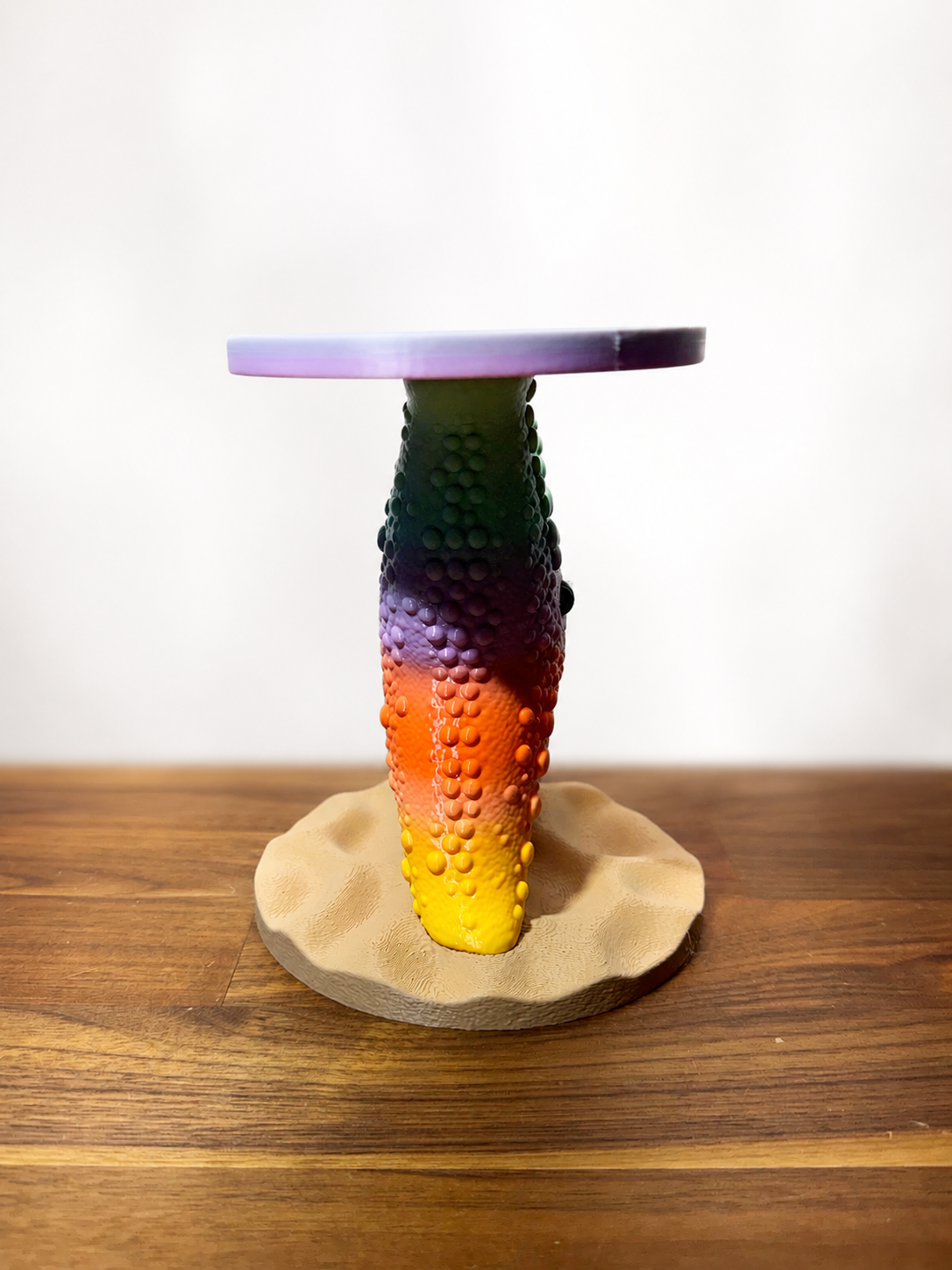 Starfish Food Dish Platform for Hermit Crabs | 3D Printed PLA Feeding Stand | Elevated Food Bowl Holder | Colorful Crabitat Decor