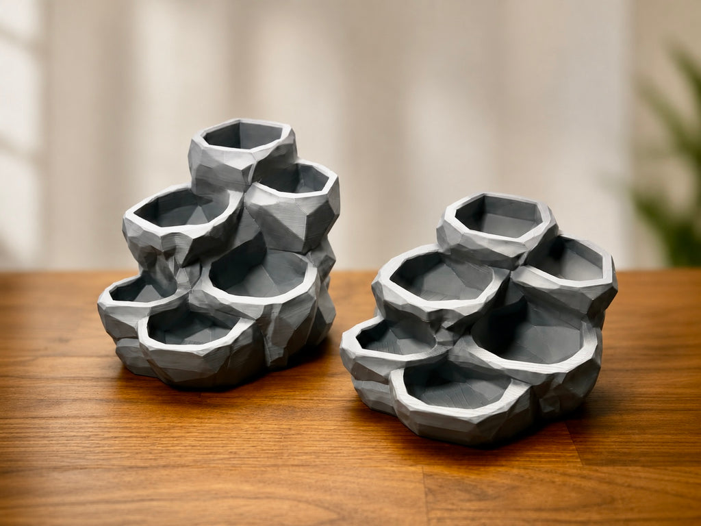 Rockin’ Foraging-Food and Staple Bowls | 6 Section Bowl for foraging-staples-food