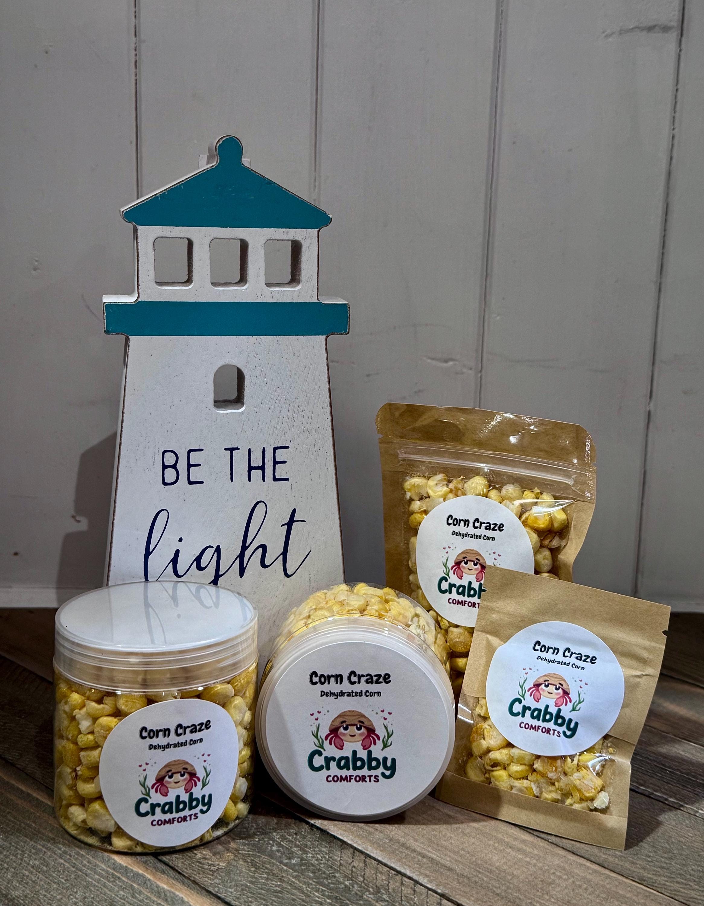 Corn Craze - Dehydrated Corn for Hermit Crabs