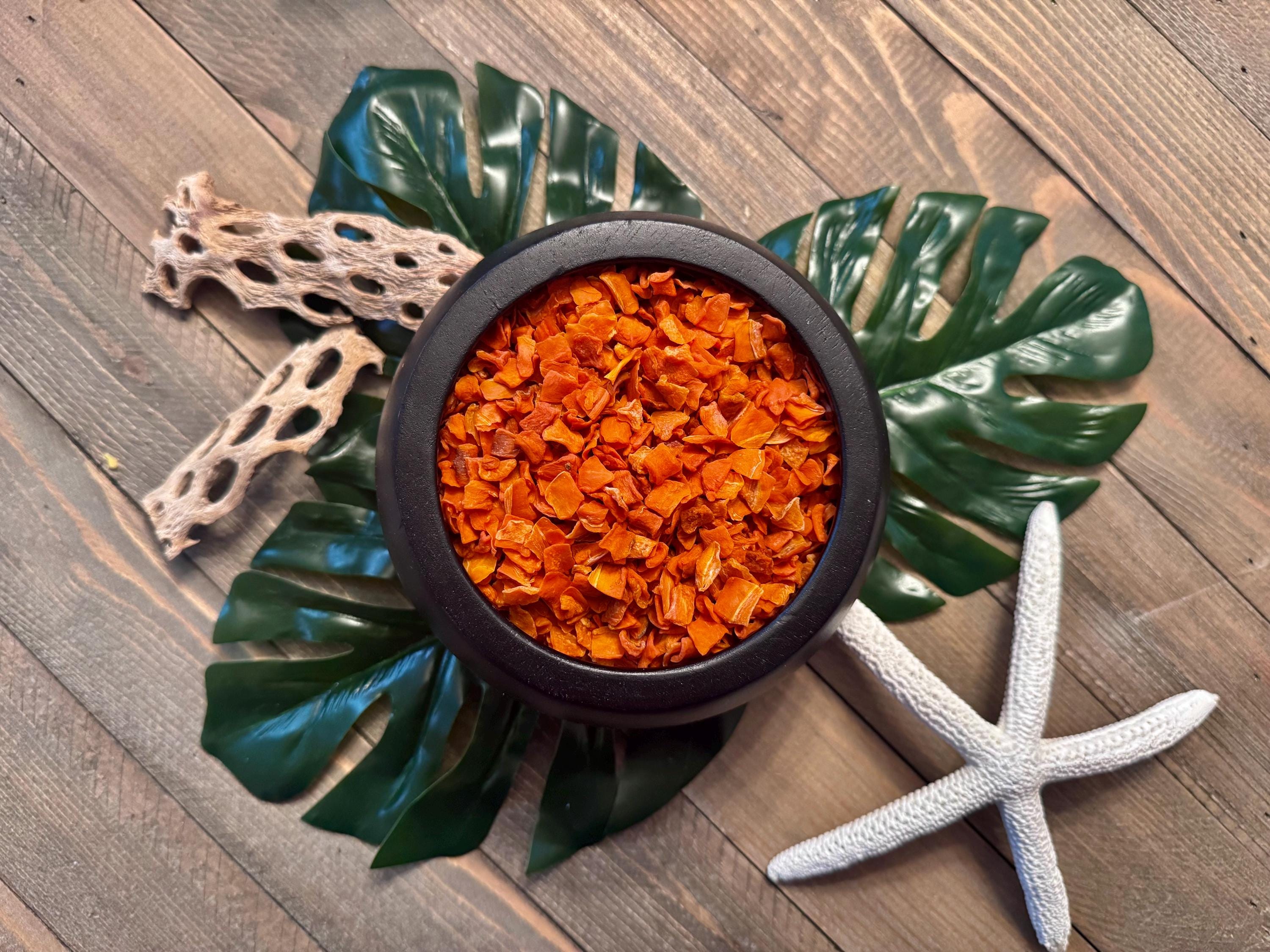 Crunchy Carrot Bites - Dehydrated Carrots for Hermit Crabs