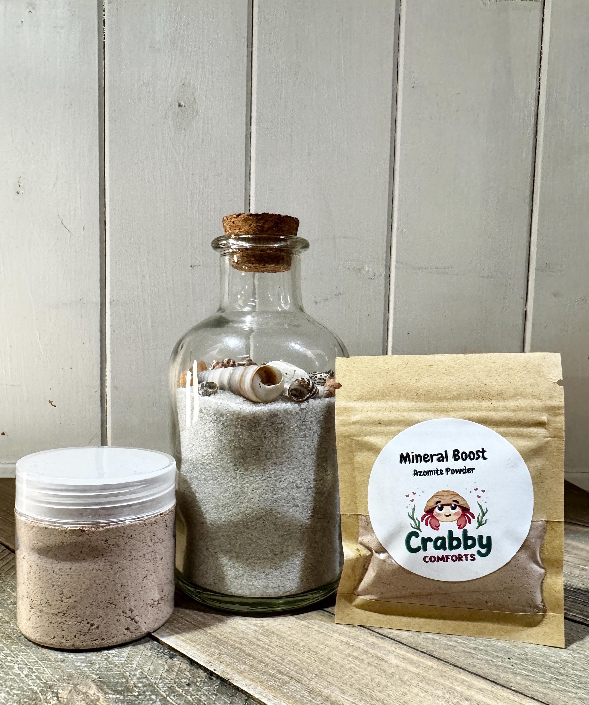 Mineral Boost  Azomite Powder for Hermit Crabs