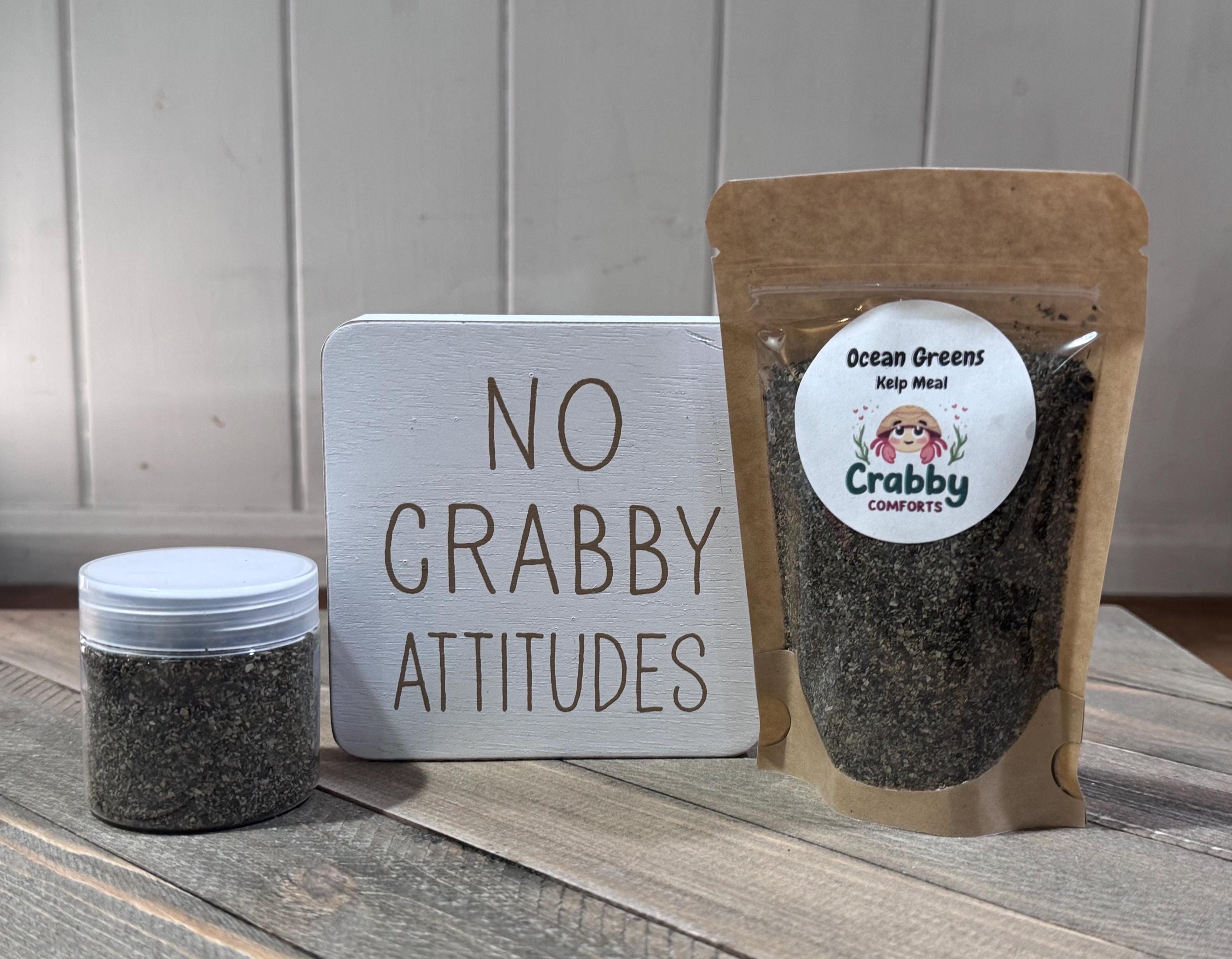 Ocean Greens  Kelp Meal for Hermit Crabs