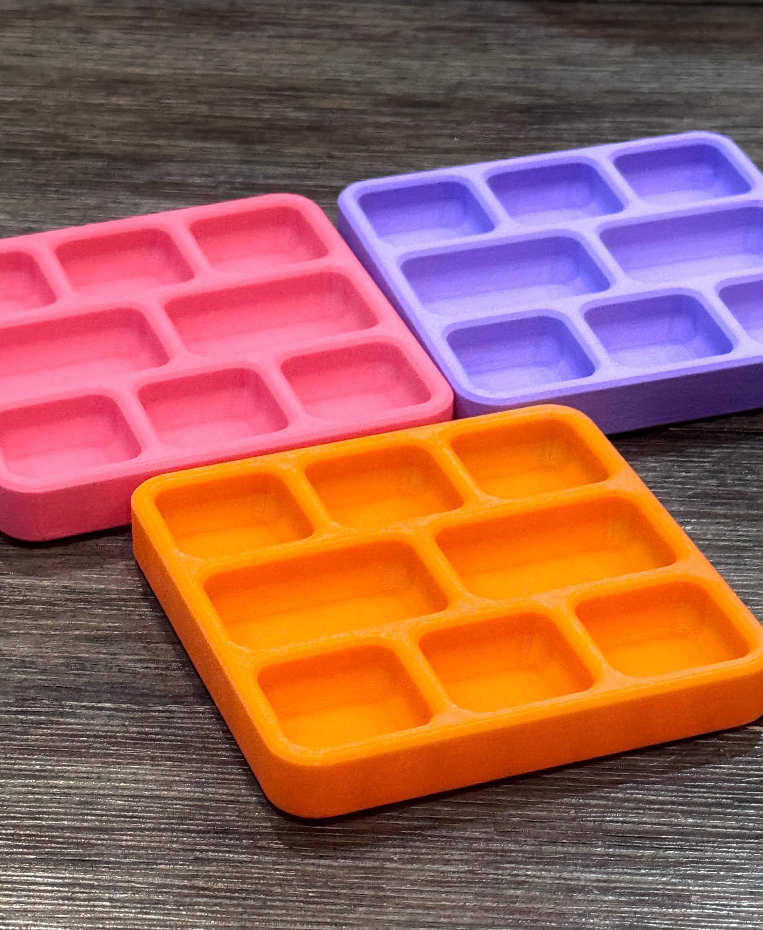 Hermit Crab Food Dish - 8 Slot (3D Printed)