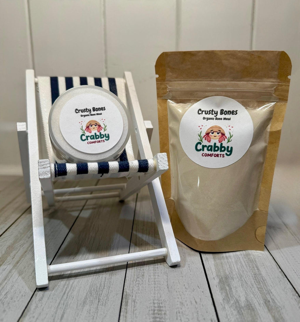 Crusty Bones - Organic Bone Meal for Hermit Crabs