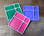 Hermit Crab Food Dish - 4 Slot (3D Printed)