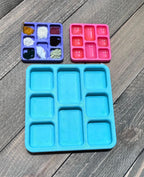 Mini Hermit Crab Oil/Powder Dish - 8 Slot (3D Printed) - SET OF 2!!