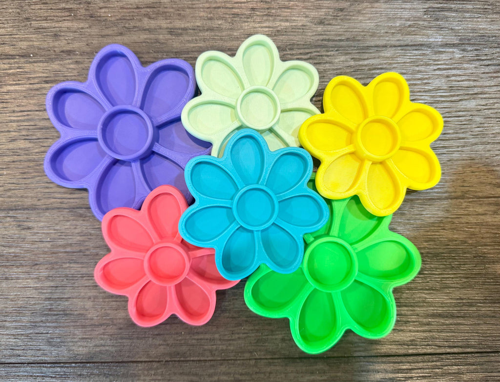 Hermit Crab Food Dish - Flower Blossom (3D Printed)