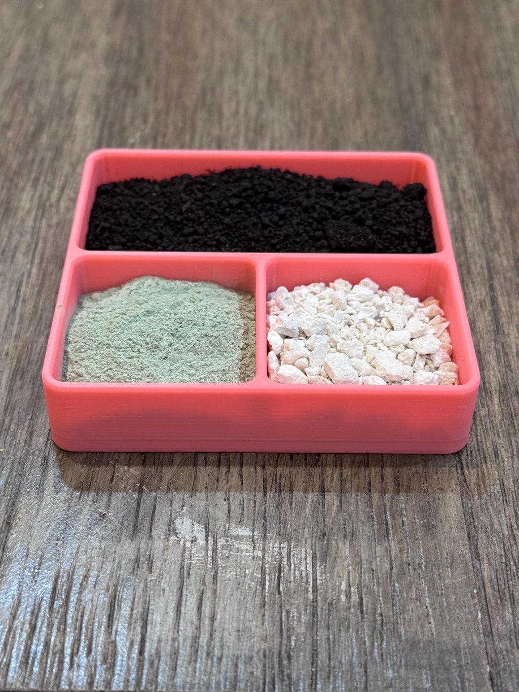 Hermit Crab Staples Dish - 3 Slot (3D Printed)