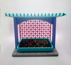 3D Printed Mid-Century Hermit Crab Porch  Cottage Charm Foraging Dish