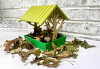 Crabby Canopy Foraging Haven - Natural Looking Foraging dish for your crabitat!!