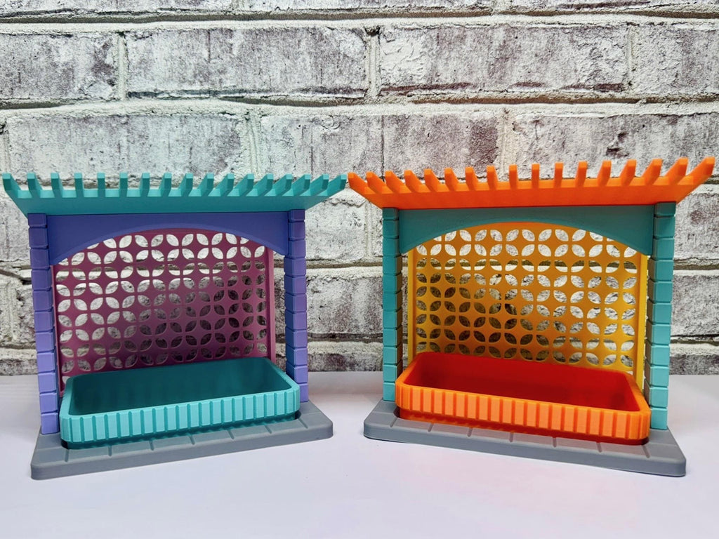 3D Printed Mid-Century Hermit Crab Porch  Cottage Charm Foraging Dish