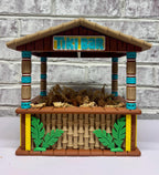 Tiki Bar Hermit Crab Foraging Station: Tropical Beach Hideout