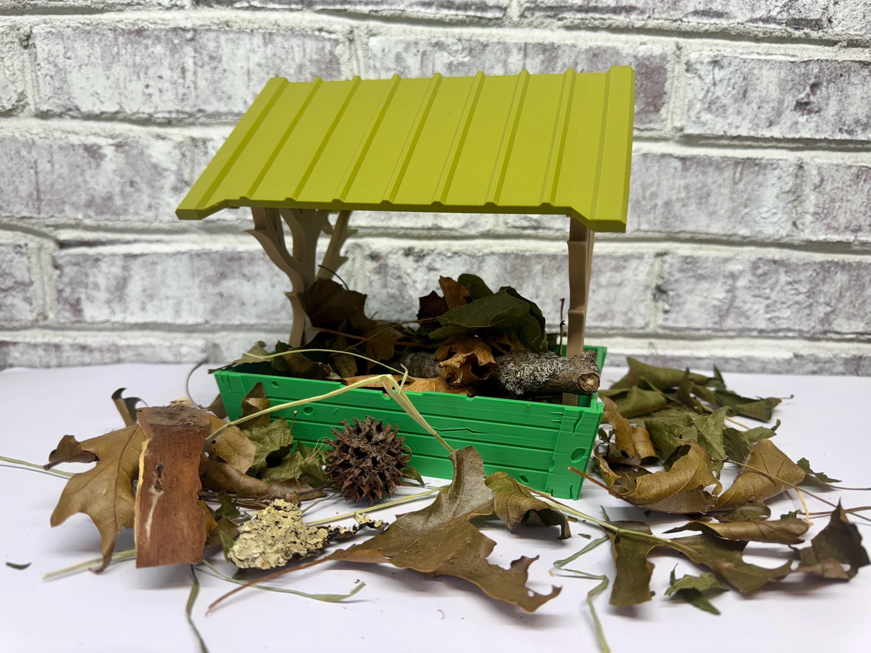 Crabby Canopy Foraging Haven - Natural Looking Foraging dish for your crabitat!!