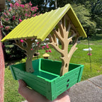 Crabby Canopy Foraging Haven - Natural Looking Foraging dish for your crabitat!!