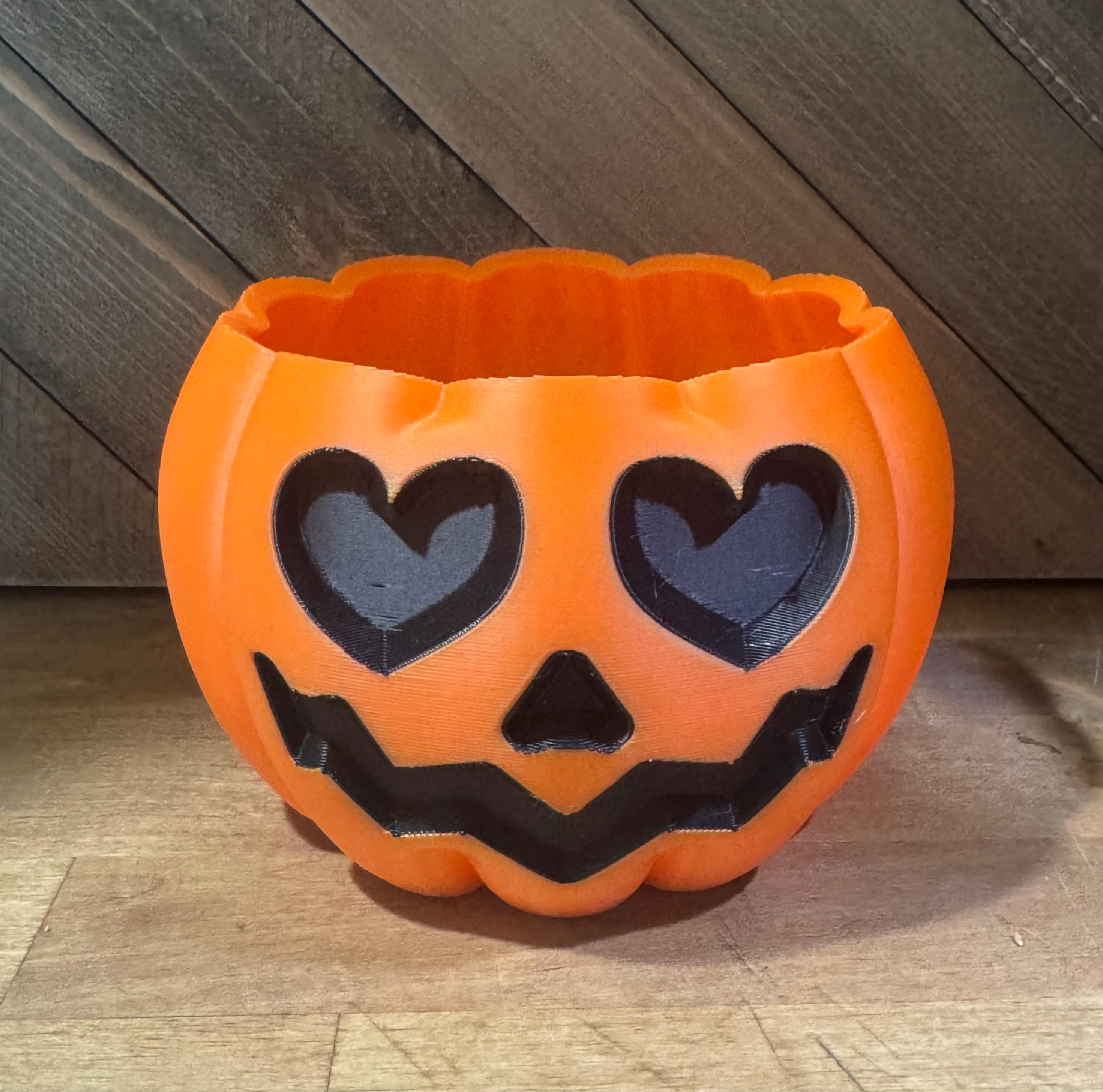 3D Printed Pumpkin Hermit Crab Foraging Dish | Fall Halloween Crabitat Decor