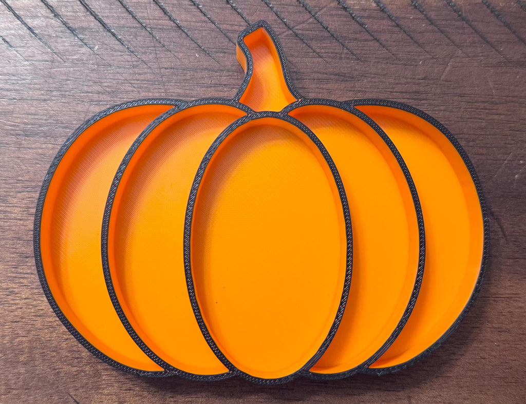 3D Printed Halloween Hermit Crab Bowls: Pumpkin, Candy Corn, Spiderweb