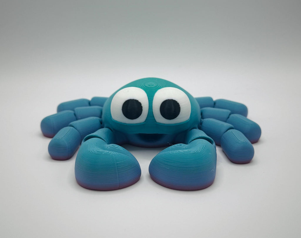 Giant Articulated Crab  3D Printed PLA