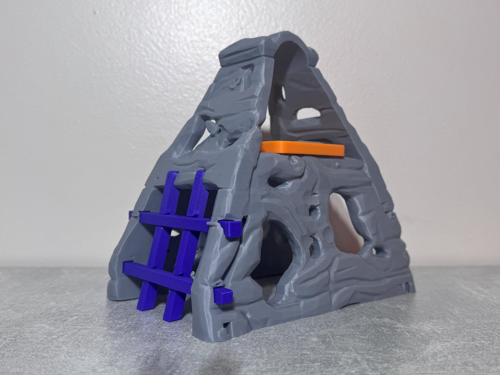 Hermit Crab Mountain Playground | 3D Printed Climbing & Hiding Feature  3 Sizes