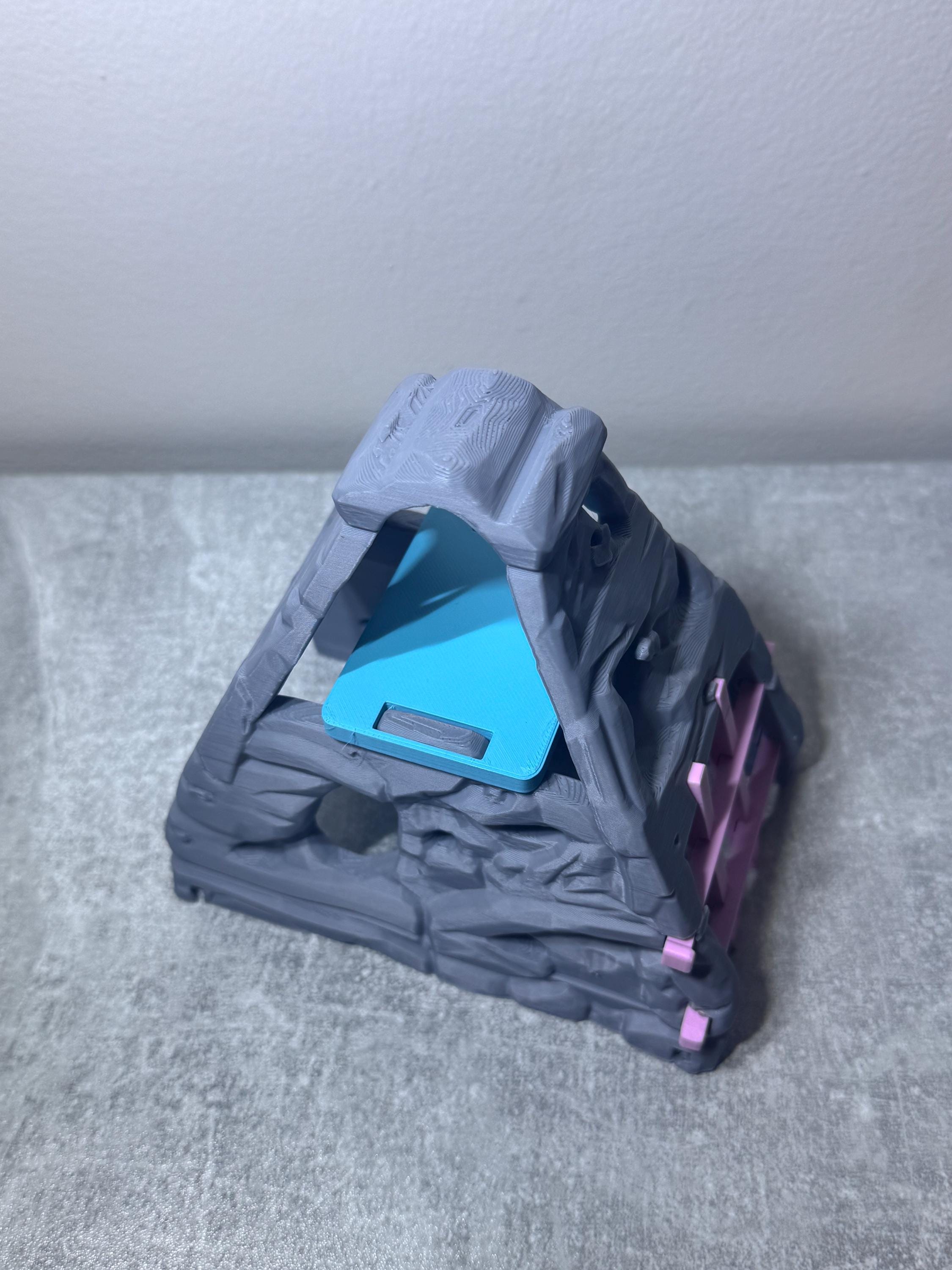 Hermit Crab Mountain Playground | 3D Printed Climbing & Hiding Feature  3 Sizes