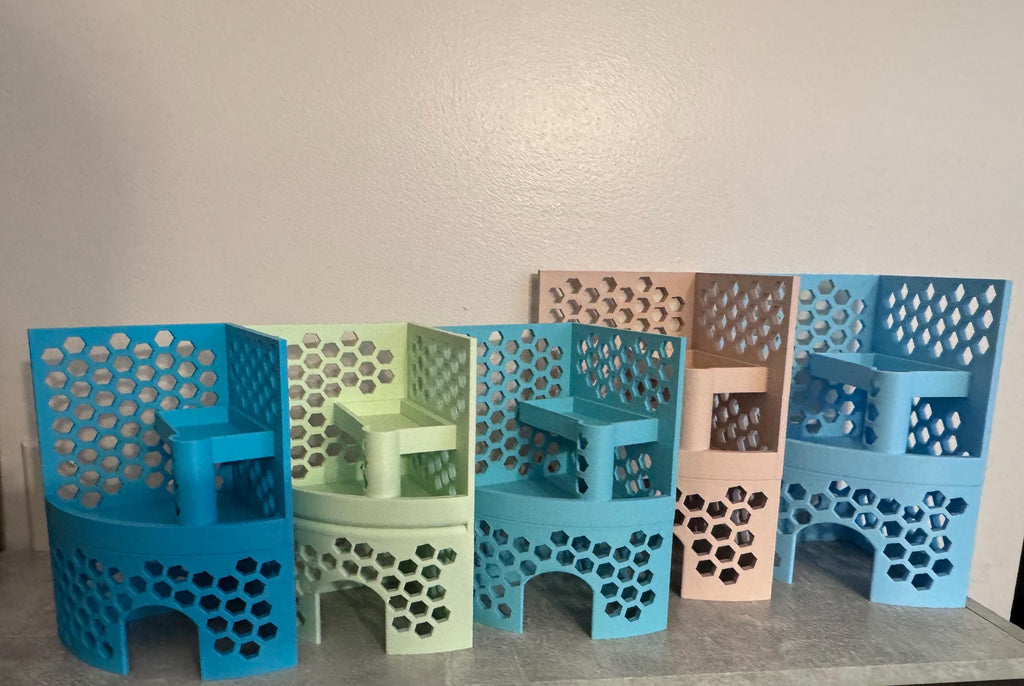 Hermit Crab Playground with Hide - Shell Shop -- Idea for XS to Medium hermit crabs