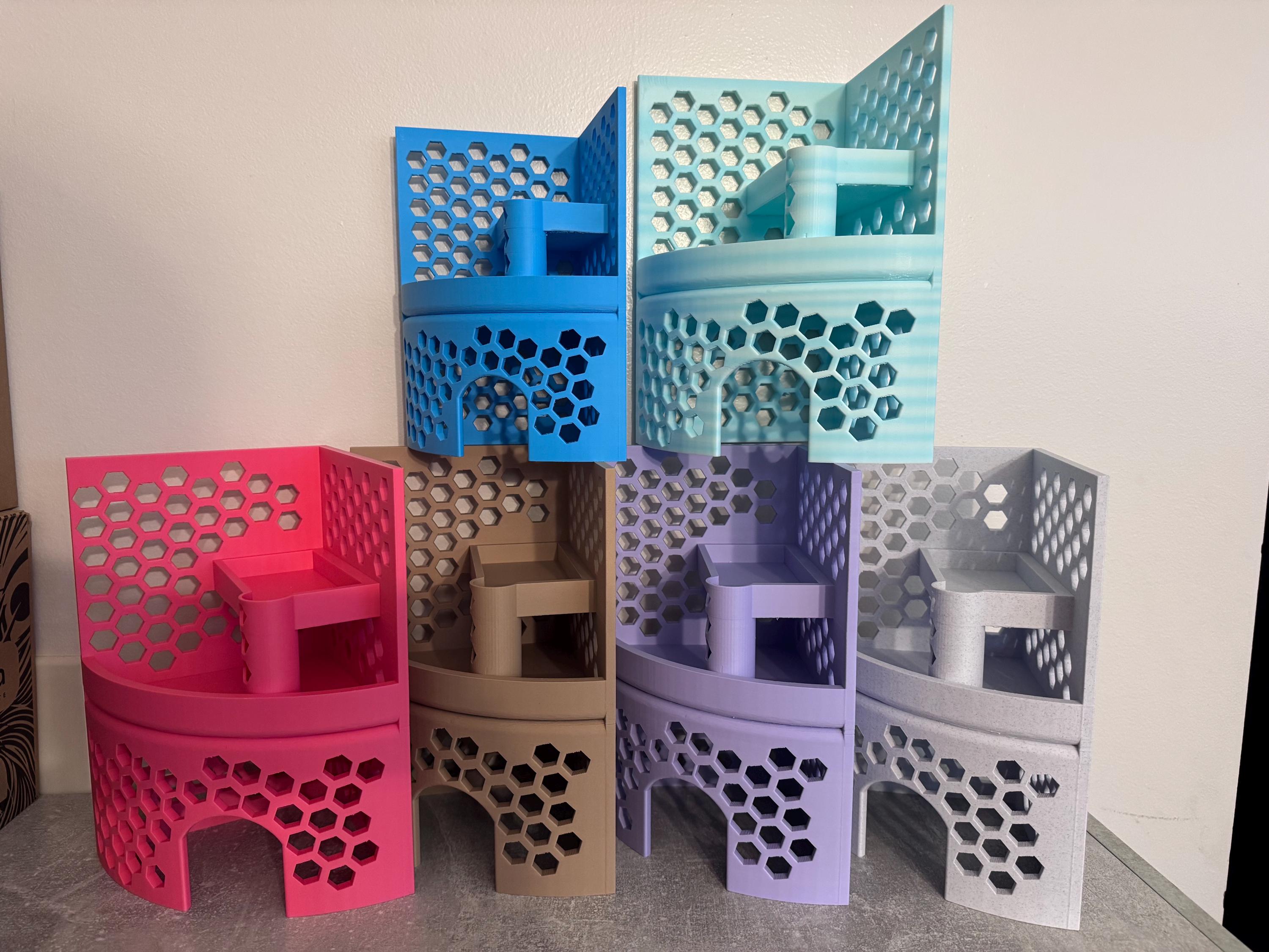 Hermit Crab Playground with Hide - Shell Shop -- Idea for XS to Medium hermit crabs