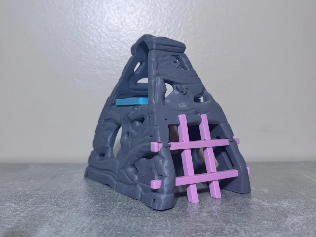 Hermit Crab Mountain Playground | 3D Printed Climbing & Hiding Feature  3 Sizes