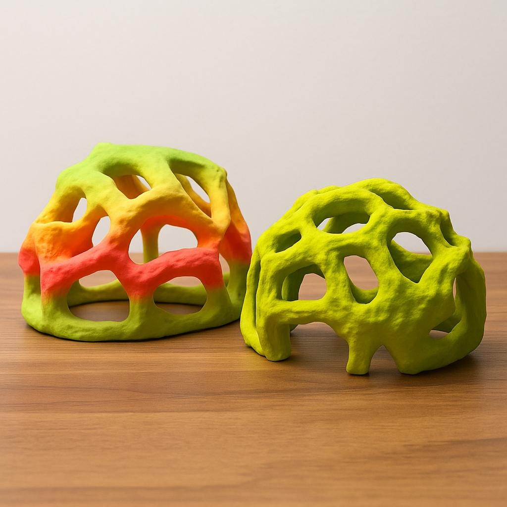 Hermit Crab Dome Playground  3D Printed Hide & Climbing Structure