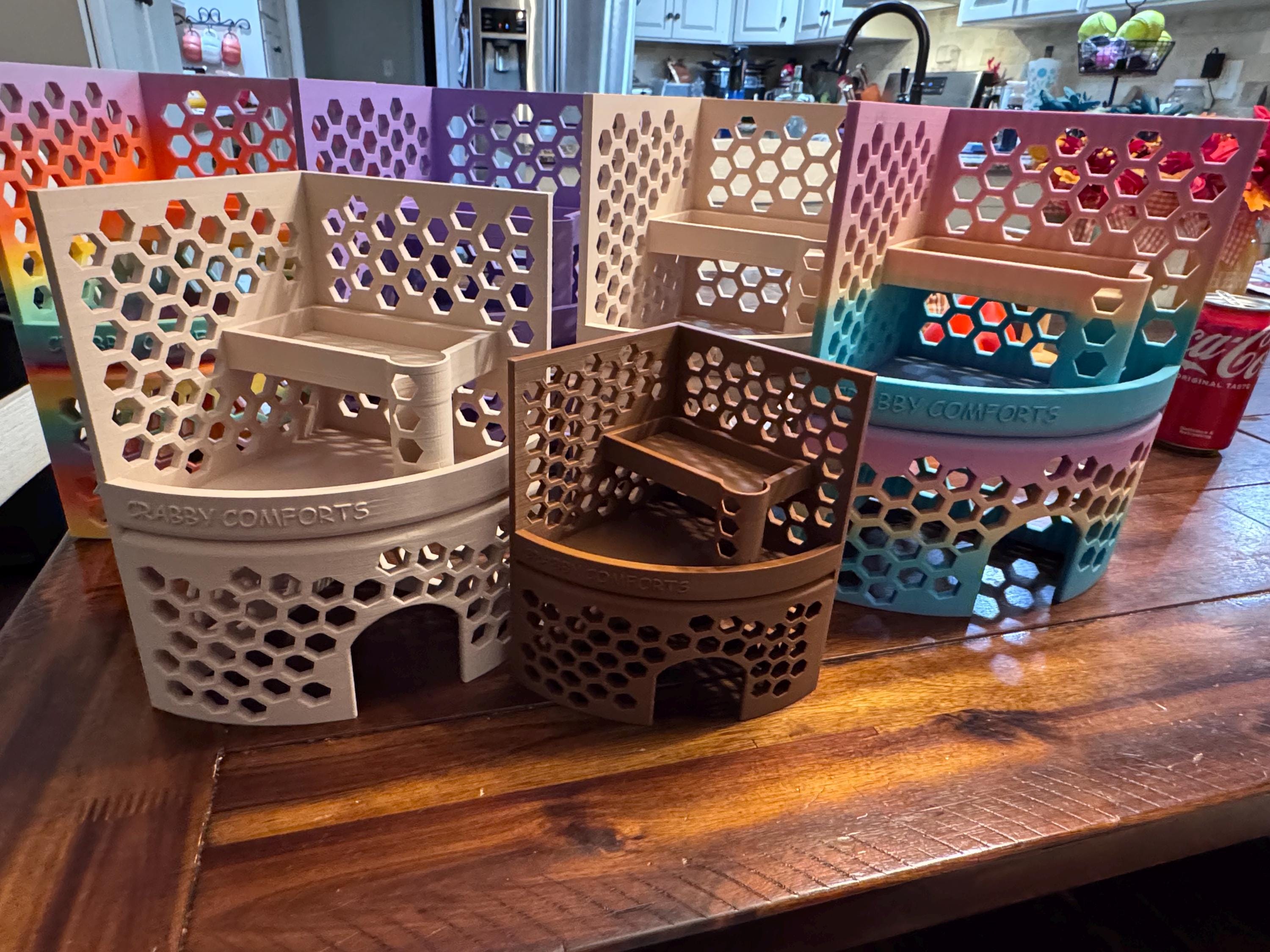 Hermit Crab Playground with Hide - Shell Shop -- Idea for XS to Medium hermit crabs