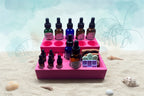 3D Printed Hermit Crab Oil Bottle Organizer | Crabby Comforts
