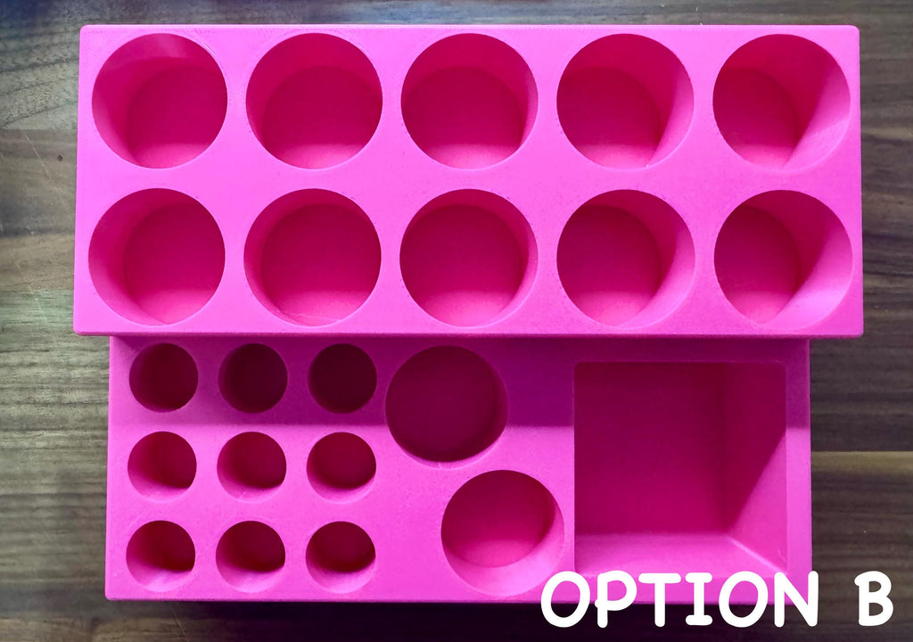 3D Printed Hermit Crab Oil Bottle Organizer | Crabby Comforts