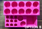 3D Printed Hermit Crab Oil Bottle Organizer | Crabby Comforts
