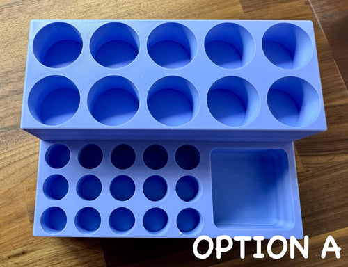 3D Printed Hermit Crab Oil Bottle Organizer | Crabby Comforts