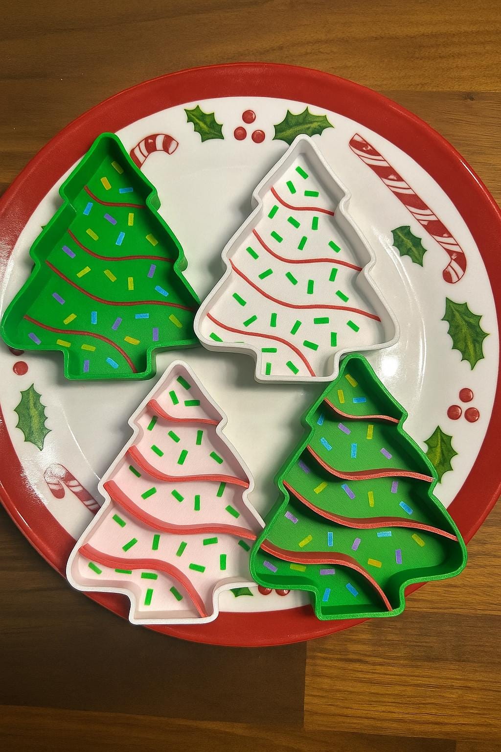 Christmas Tree Hermit Crab Dish | 3D Printed Holiday Food Dish